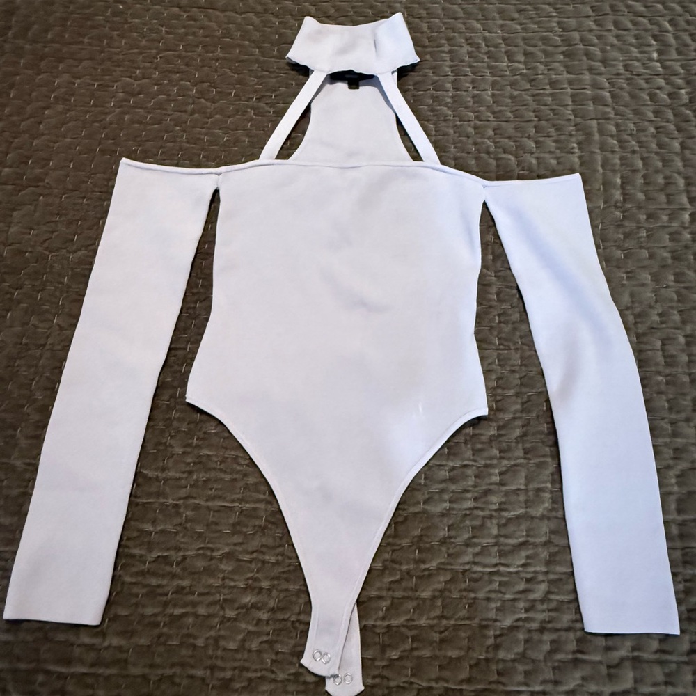 Michael Costello lavender Bodysuit